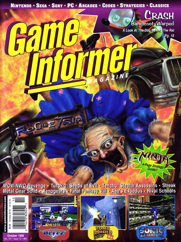 Game Informer Issue 66 (October 1998) cover